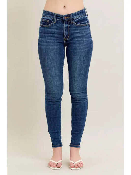 Judy Blue Core Mid-Rise Skinny