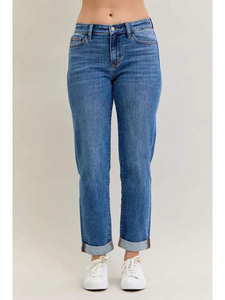 Judy Blue Mr Bf Classic Cuffed