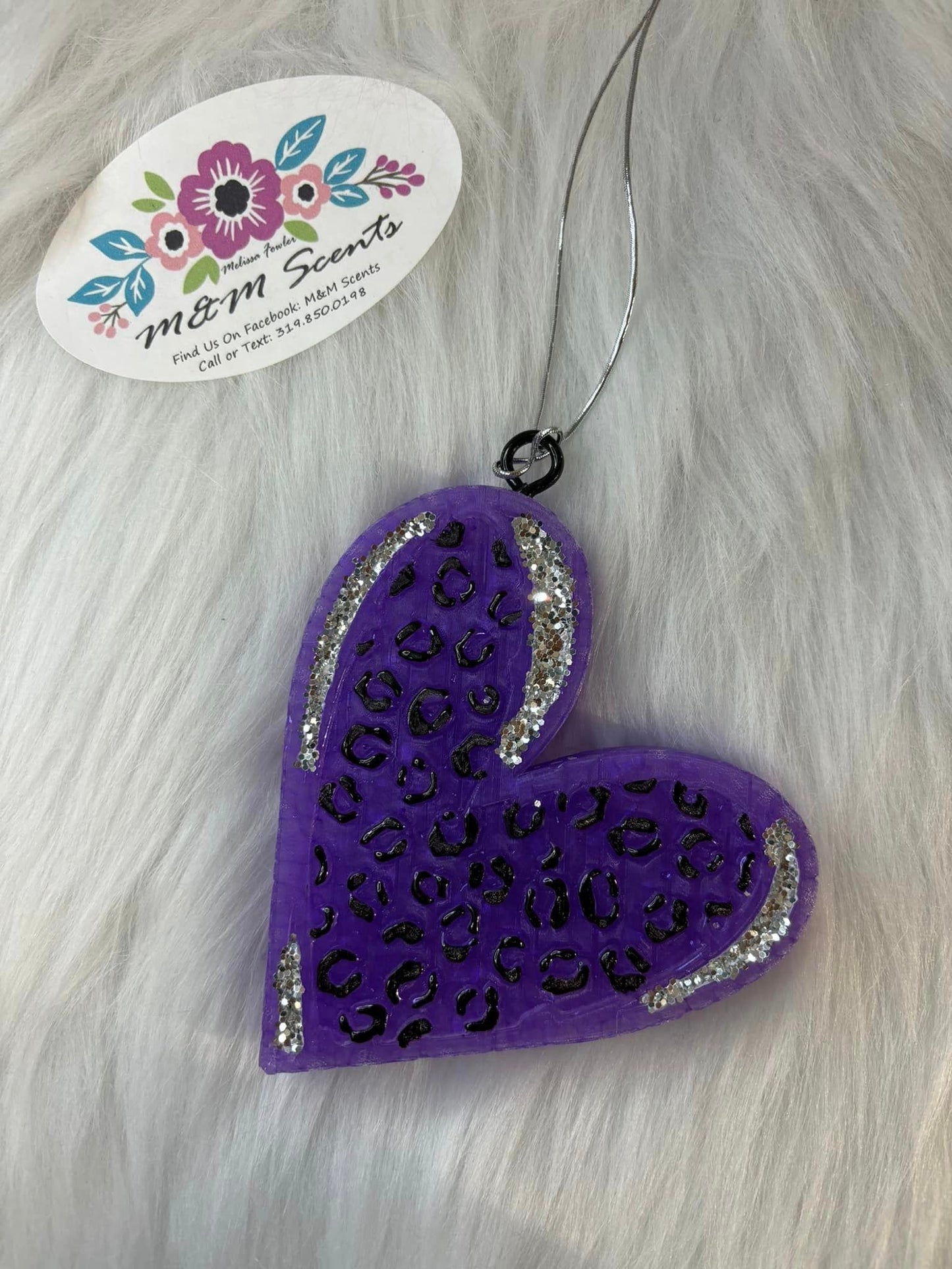 Leopard Heart Freshie