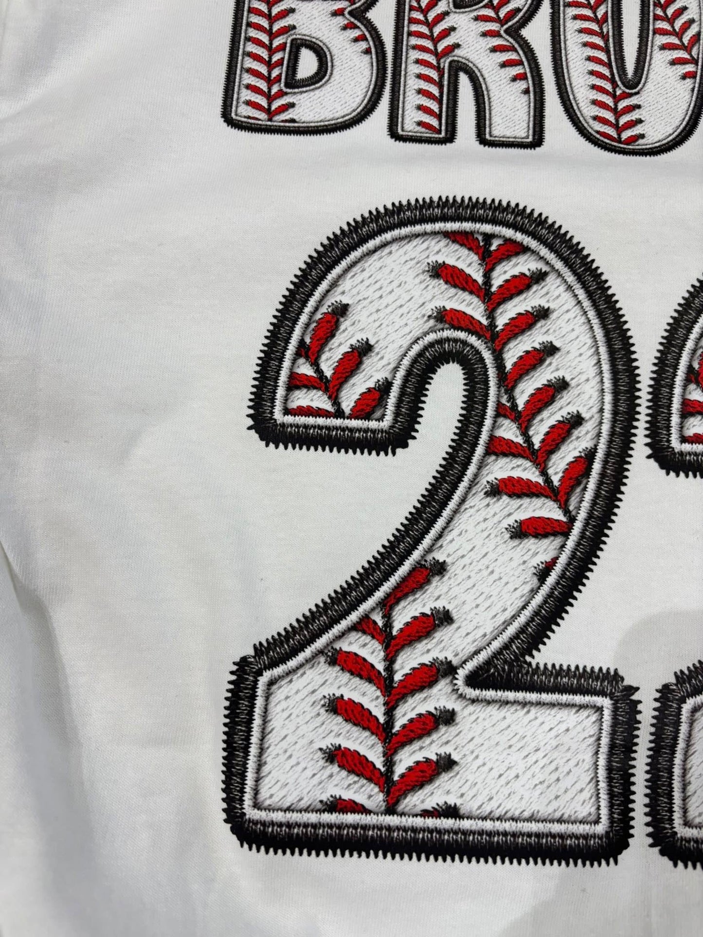 Baseball Letters T-Shirt
