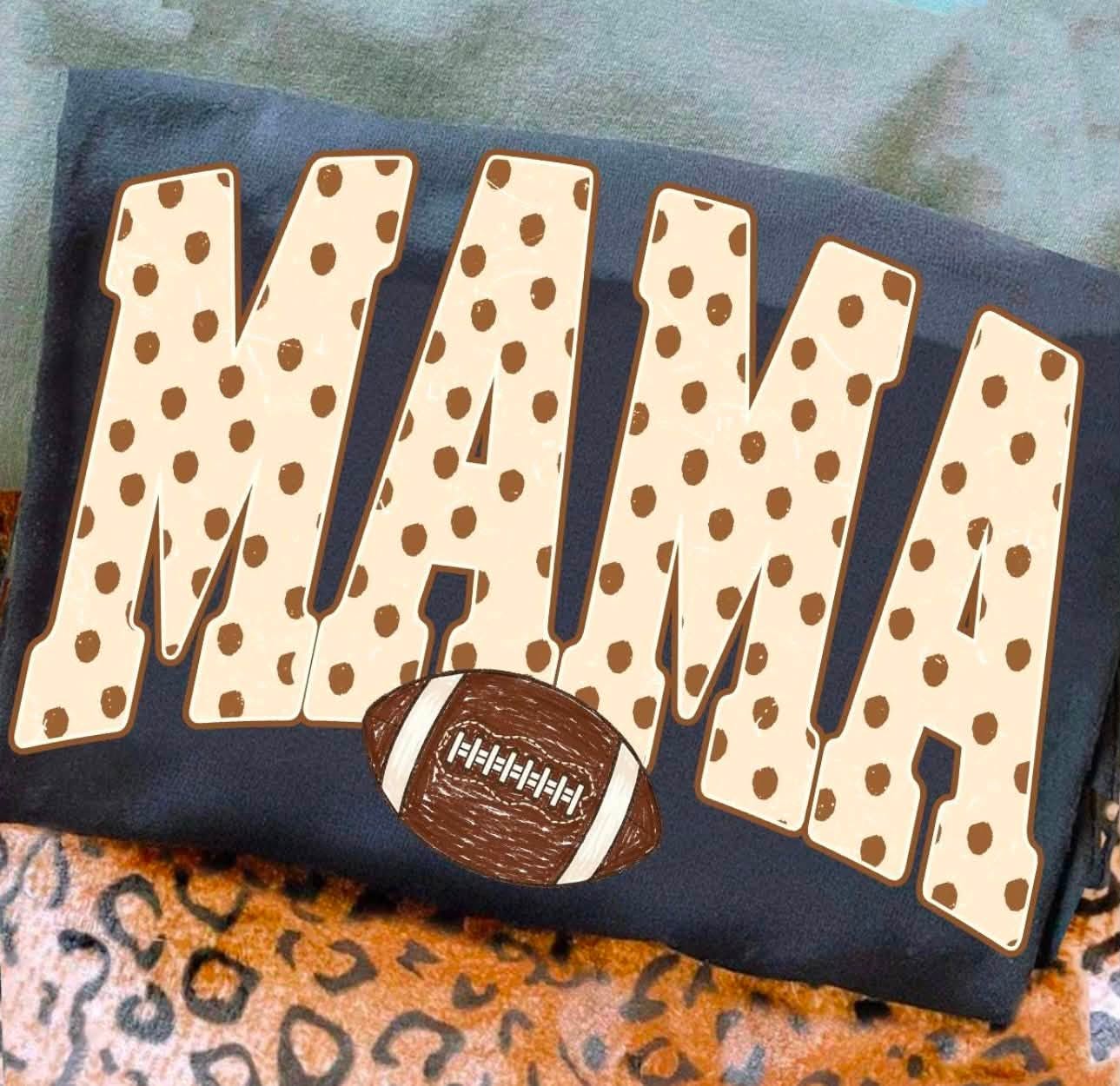 Mama Football Graphic Tee
