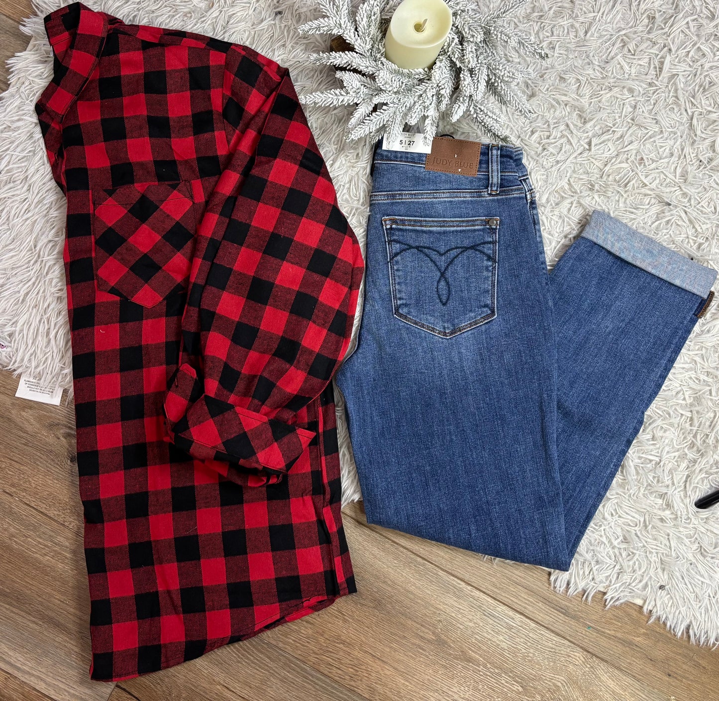 Red Checkered Flannel