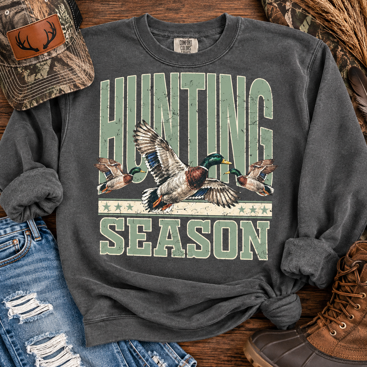 Duck Hunting Season Graphic