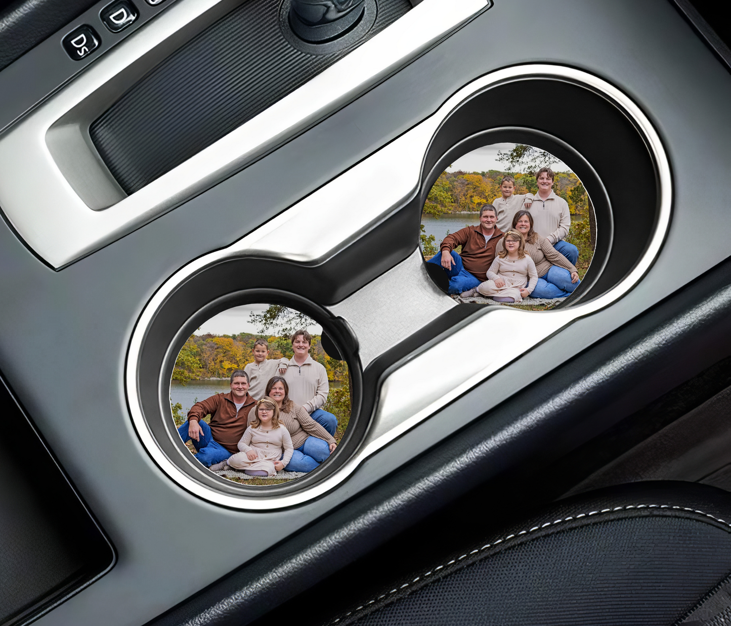Personalized Car Coasters