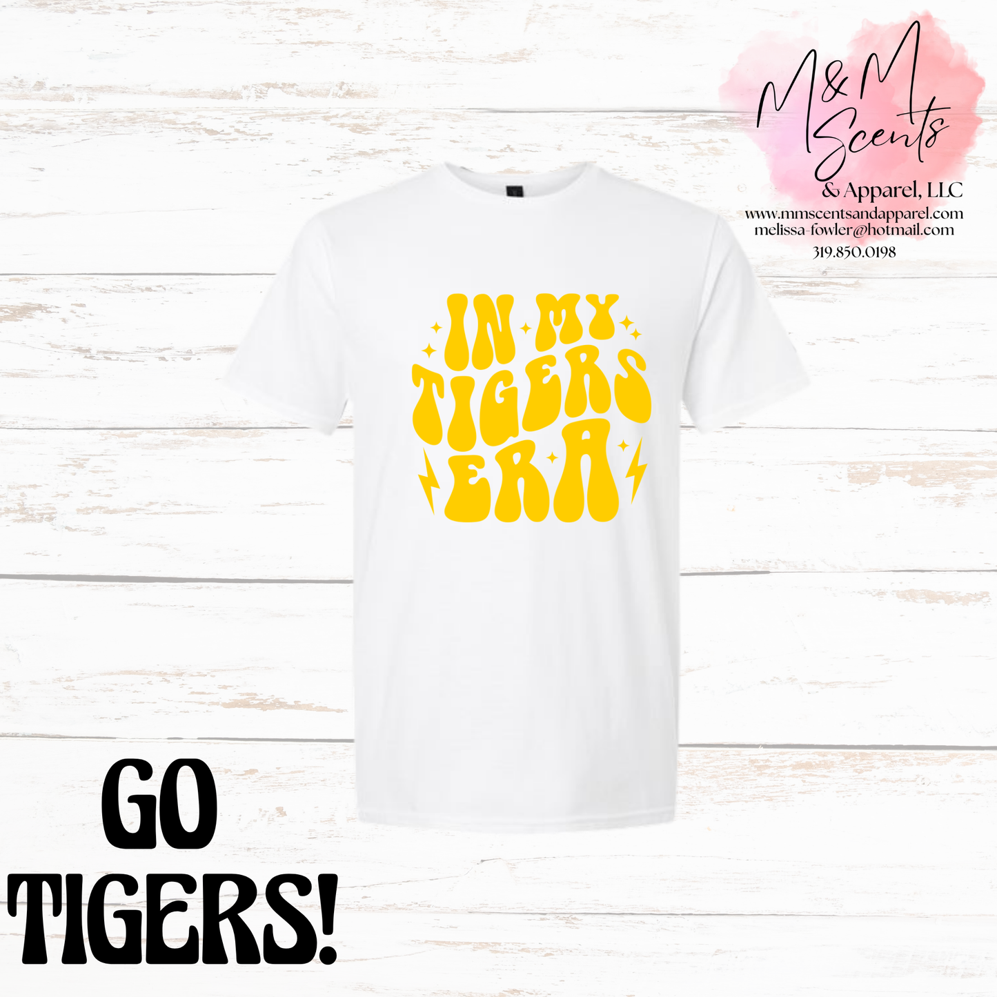 In My Tigers Era Graphic Tee | New London Tigers Retro Spirit Shirt | Multiple Colors