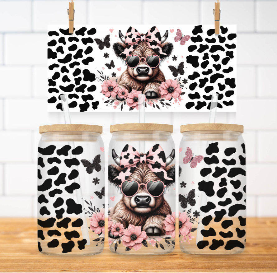 Cow with Sunglasses