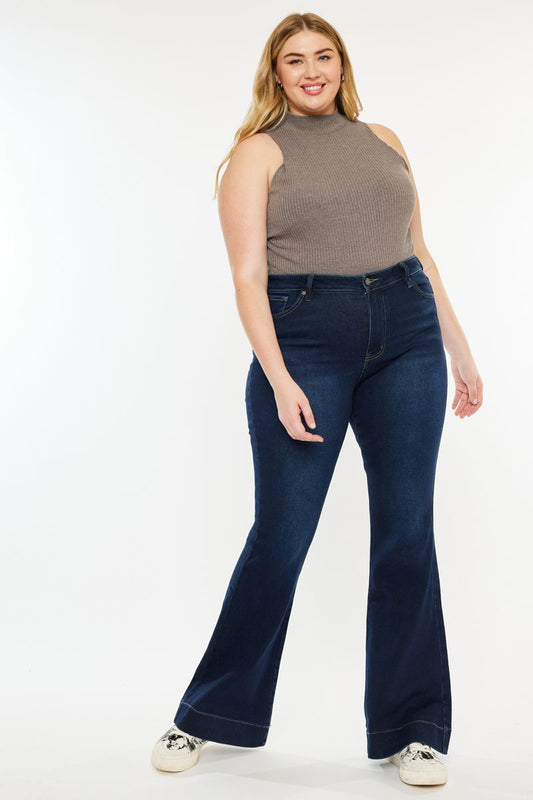 KanCan Plus High Rise Flare