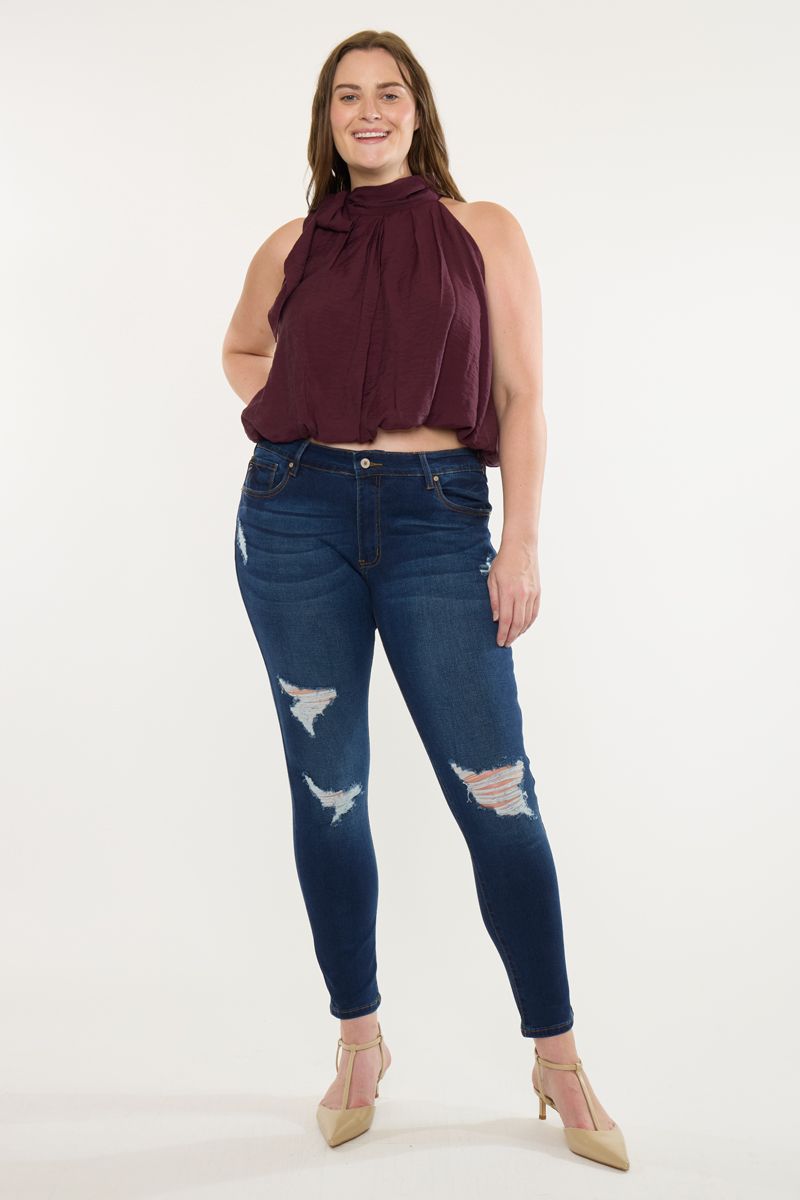 KanCan Plus Mid Rise Super Skinny Jean