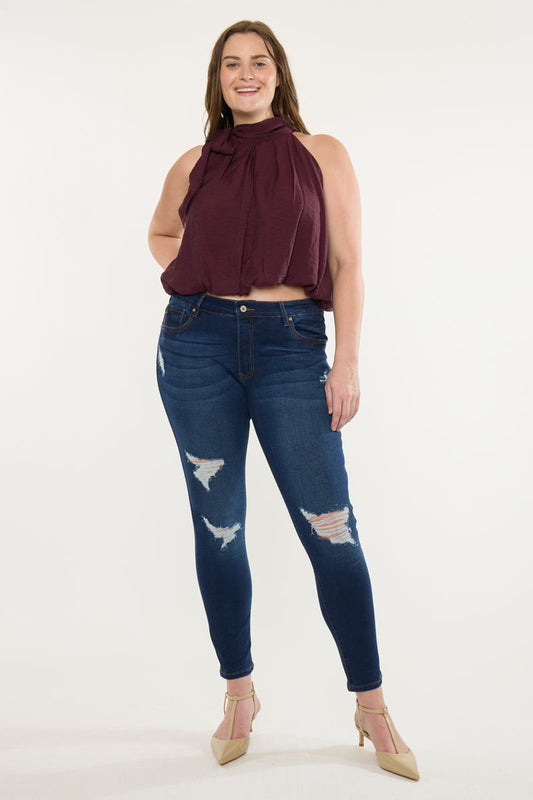 KanCan Plus Mid Rise Super Skinny Jean