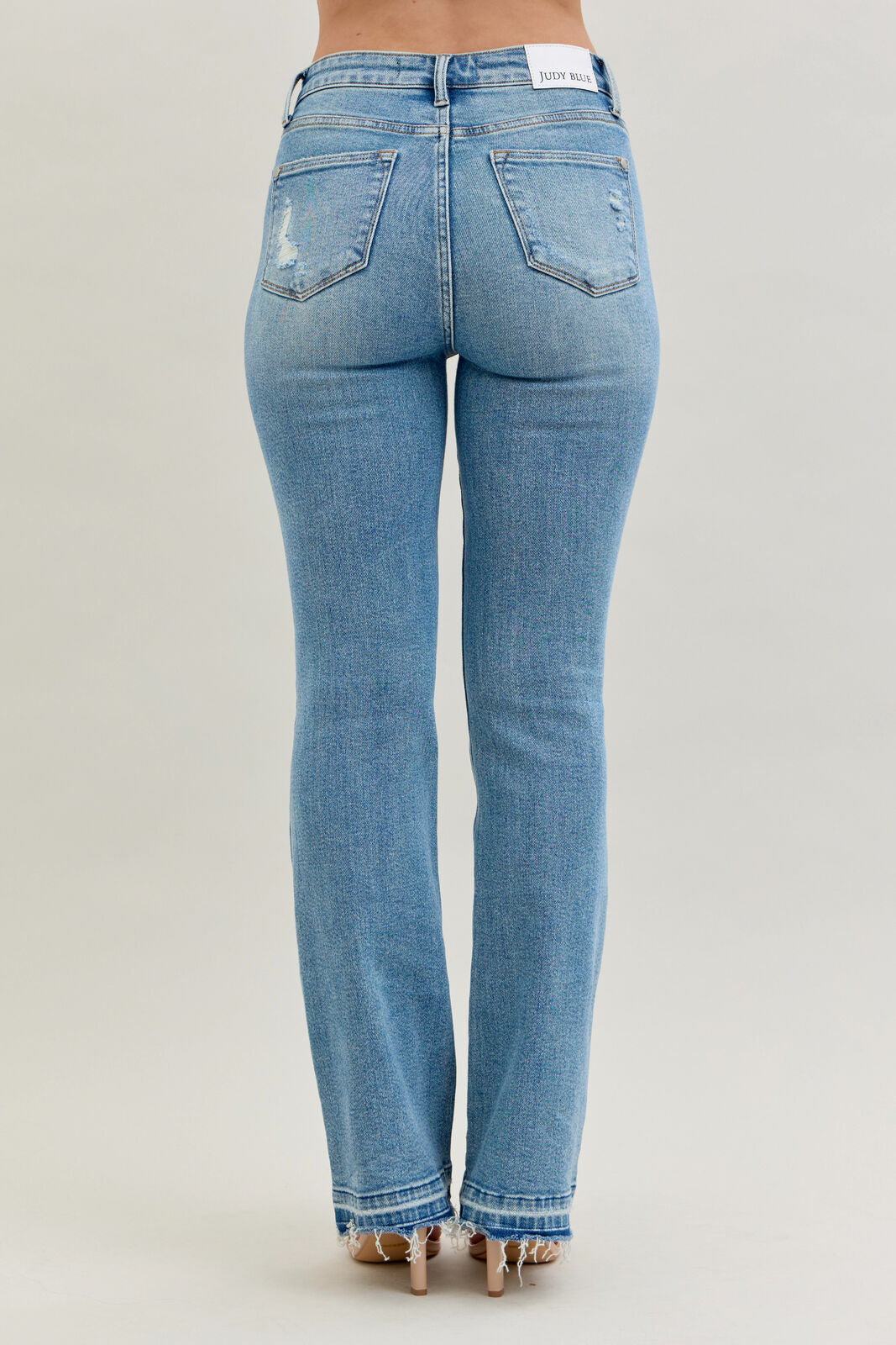 Judy Blue Mr Destroy & Released Hem Bootcut
