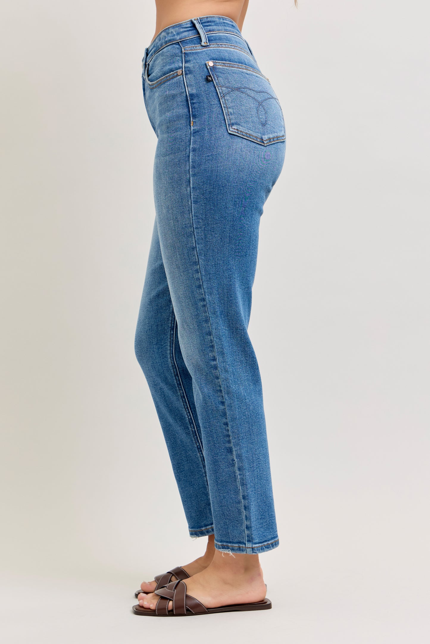 Judy Blue HW Slim Ankle Straight