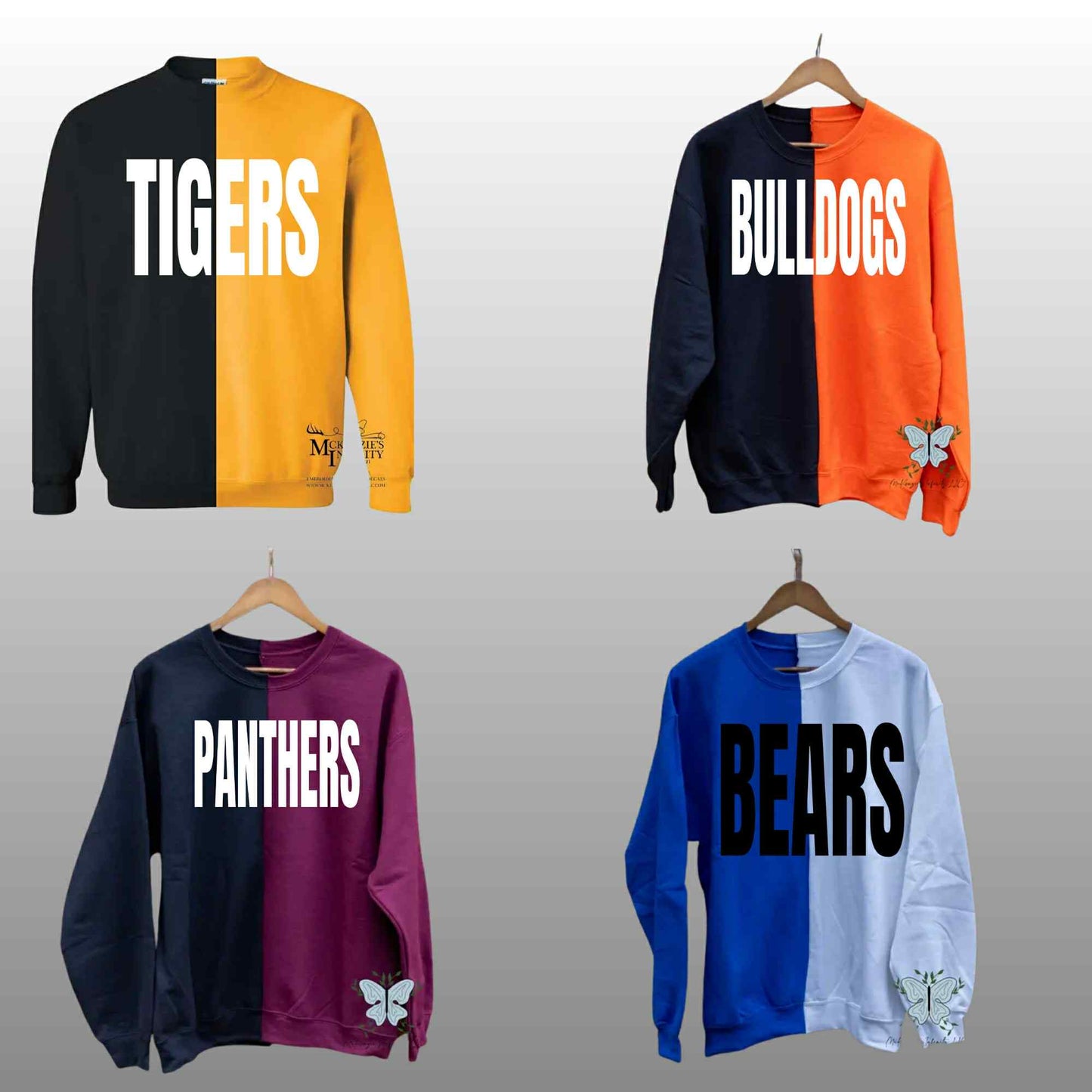Color Split Crewneck