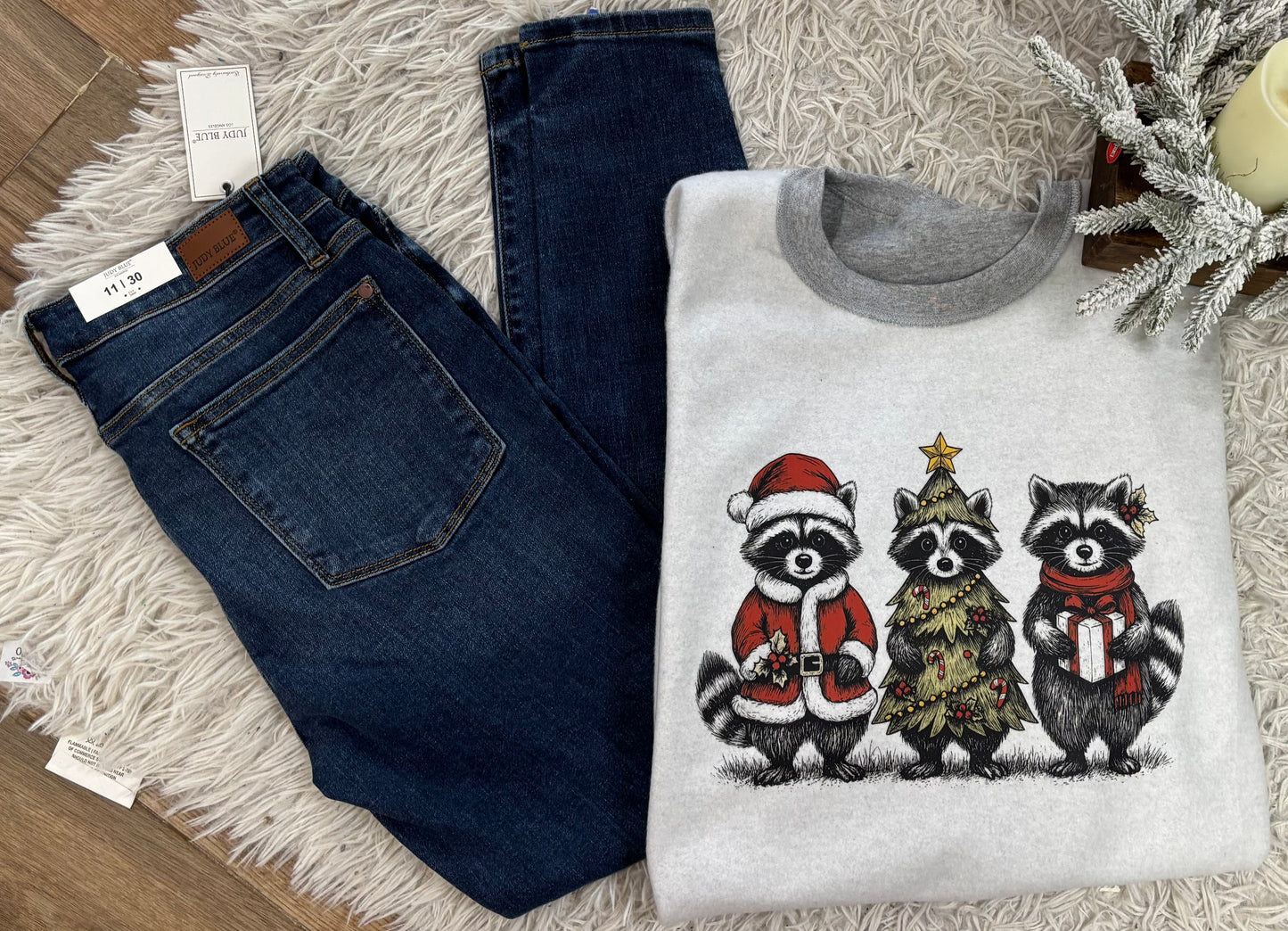 Vintage Inside Out Christmas Sweatshirt
