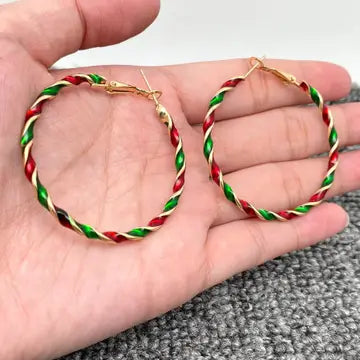 Red & Green Spiral
