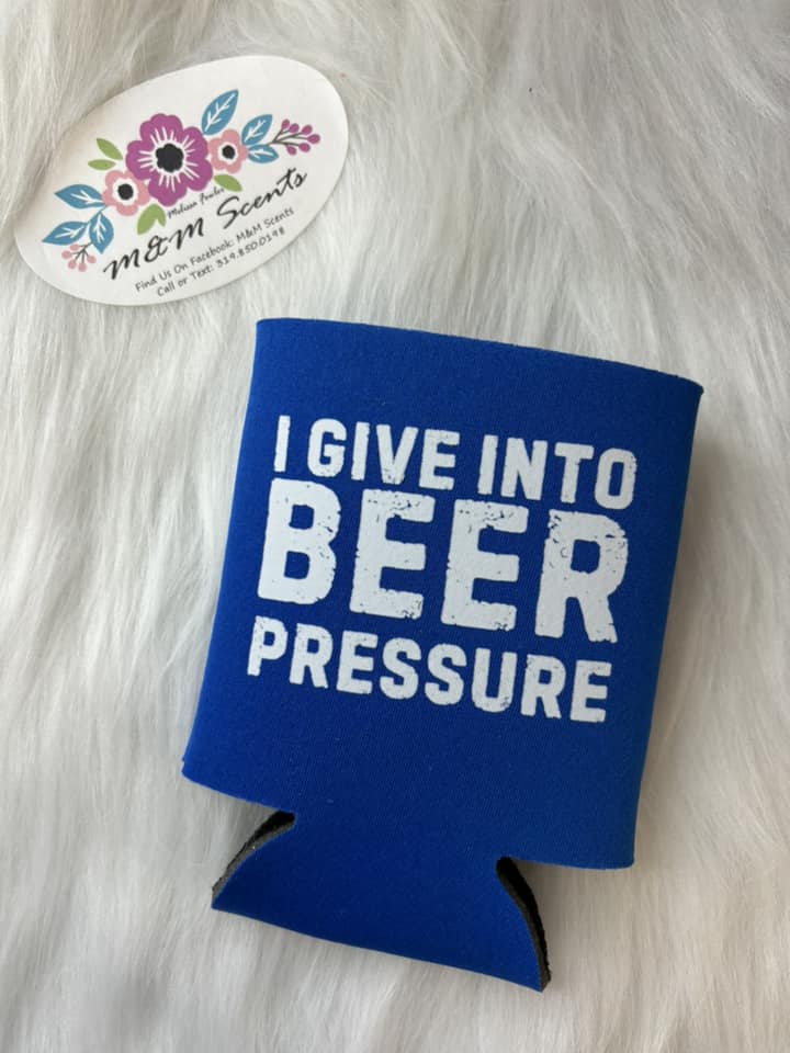 Beer Pressure Koozie