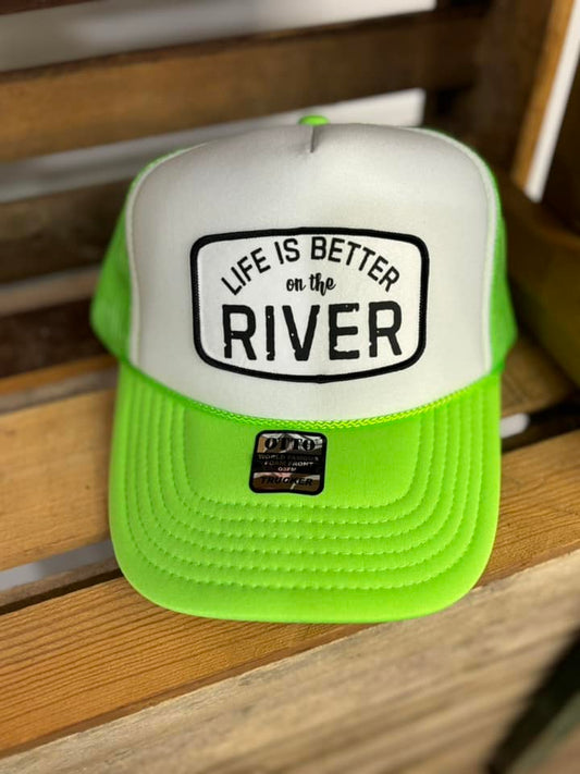 Life Is Bette on the River Otto Trucker Hat