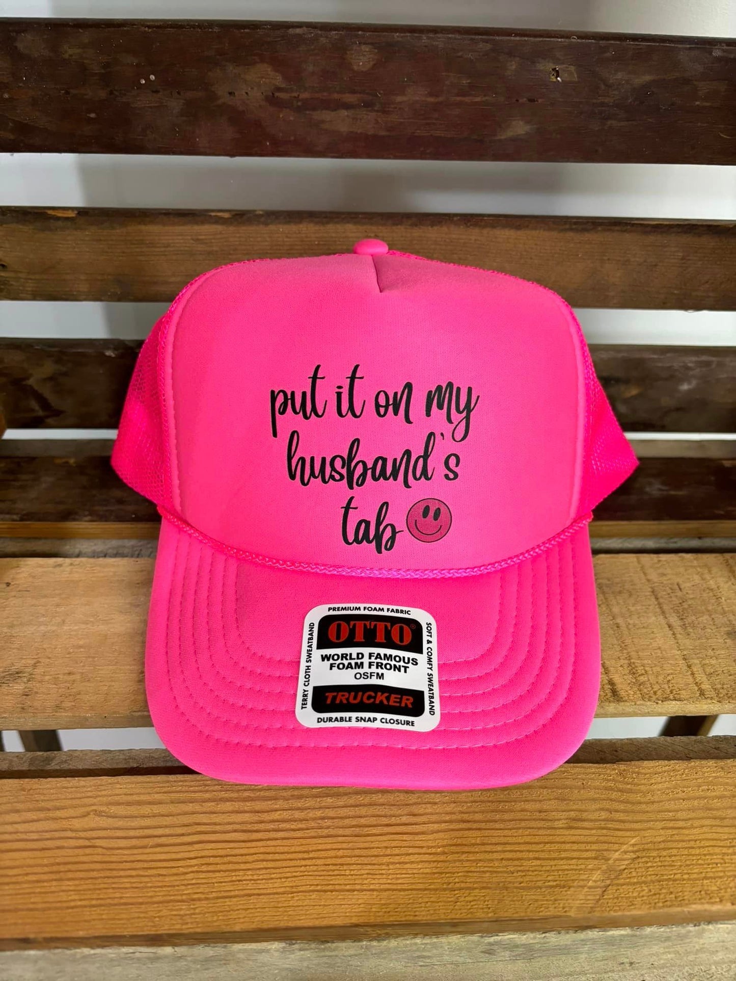 Husbands Tab Otto Trucker Hat