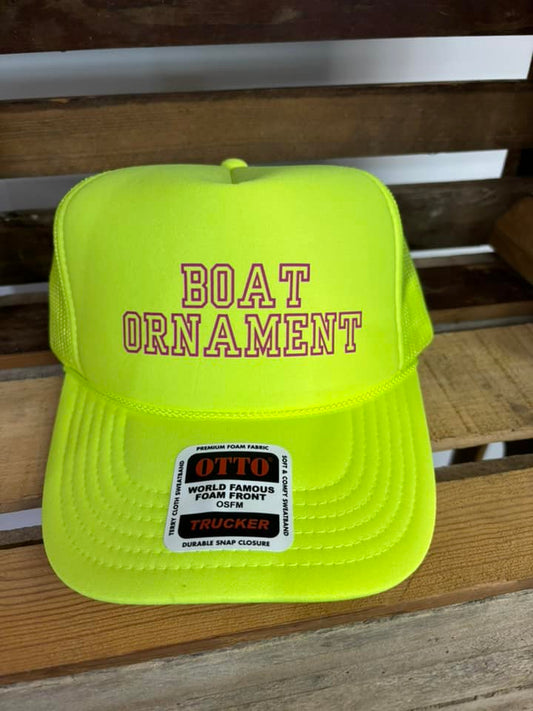 Boat Ornament Otto Trucker Hat