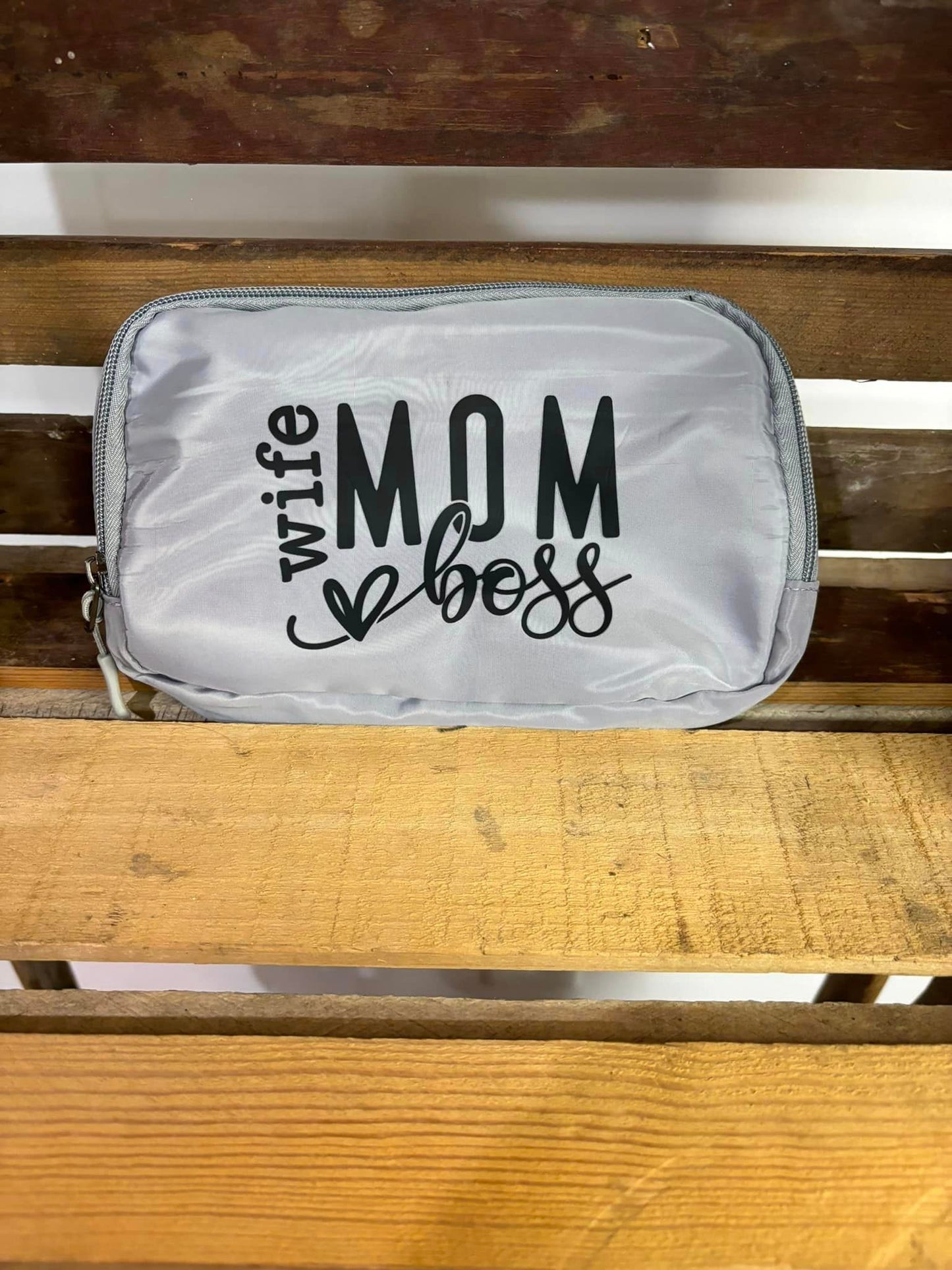 Wife Mom Boss Belt Bag