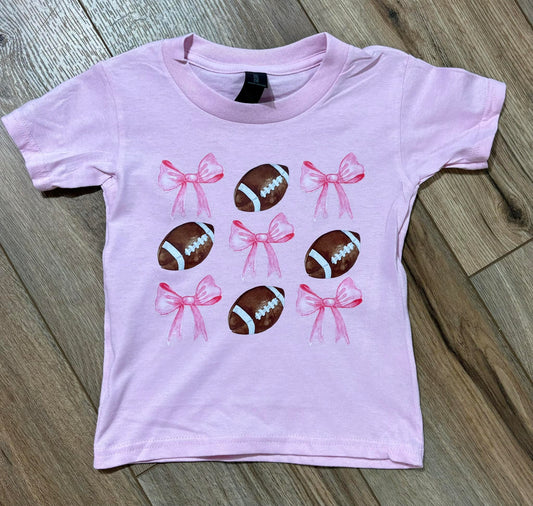 Pink Bows and Football