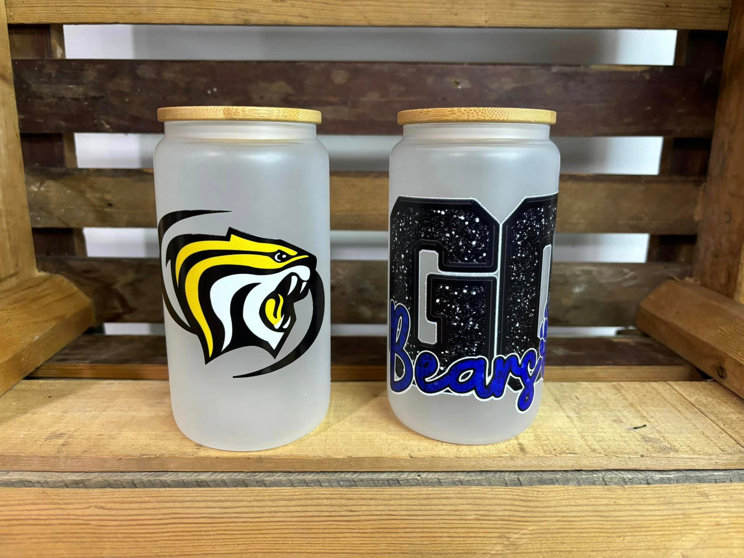 School Mascot Cups