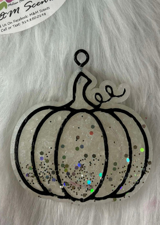 Glitter Pumpkin Freshie