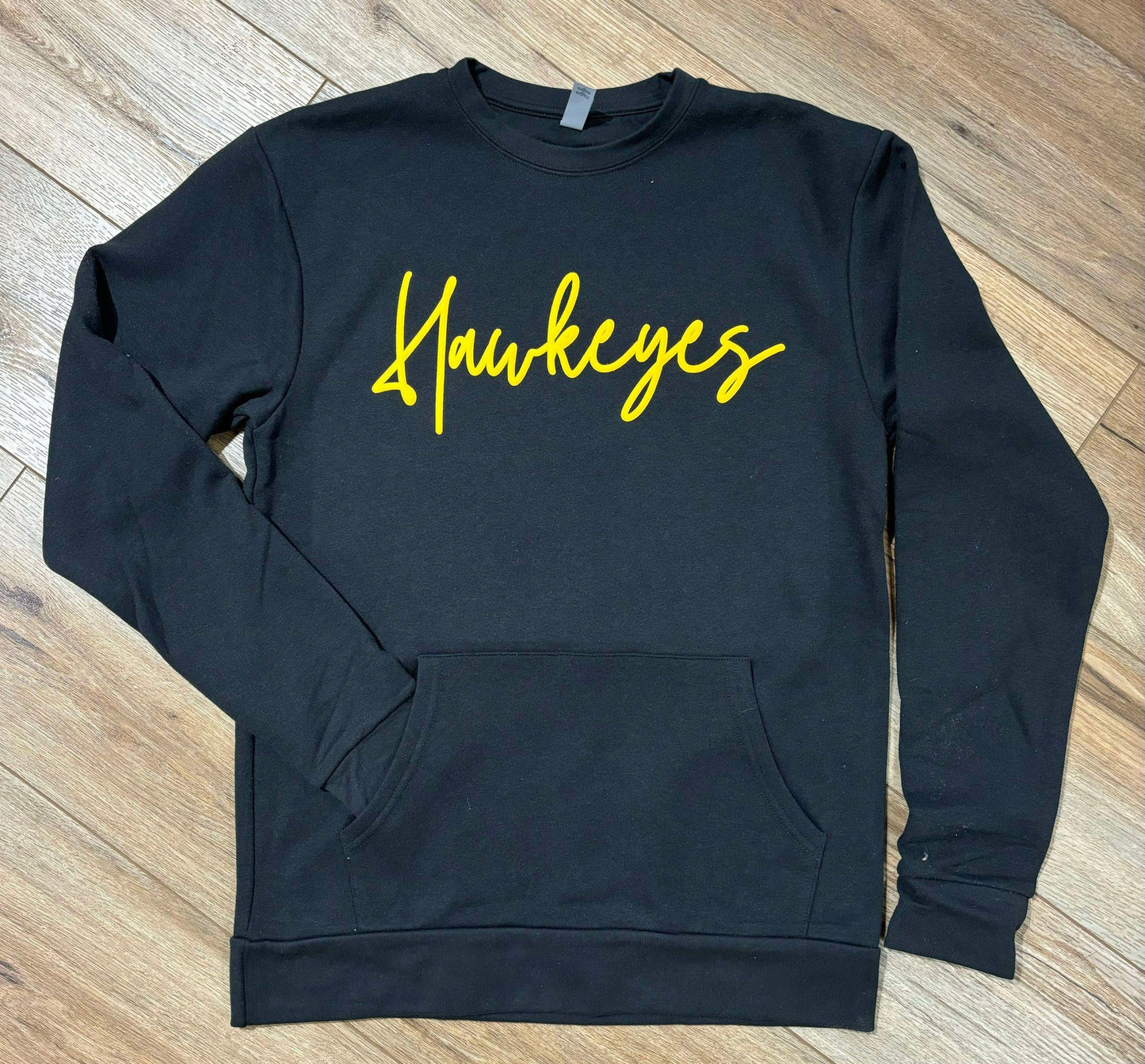 Hawkeyes Puff Print 1/2 Hoodie