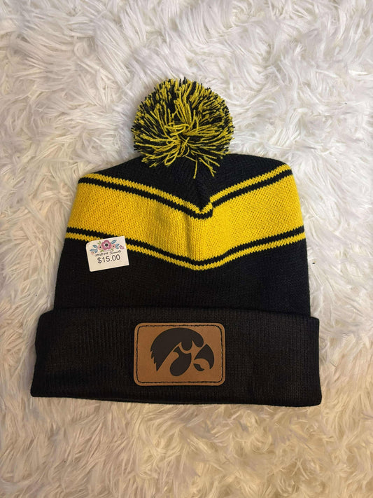 Iowa Pom Pom Hat