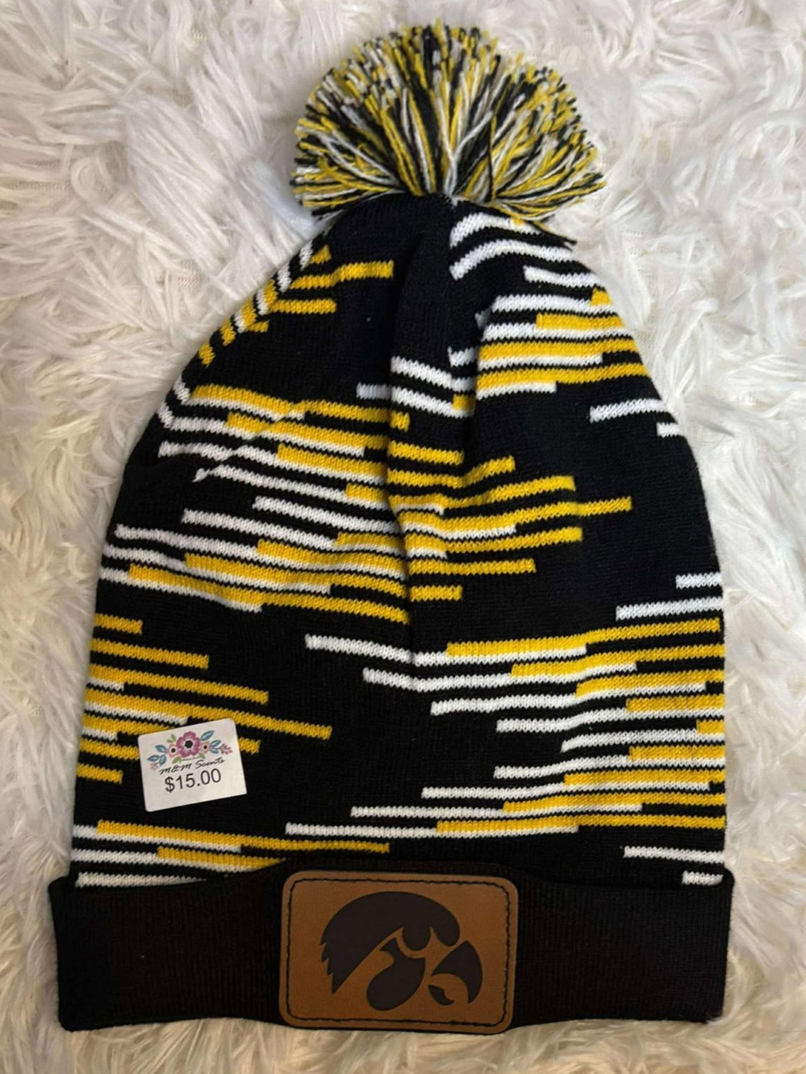 Tiger Hawk Pom Pom Hat