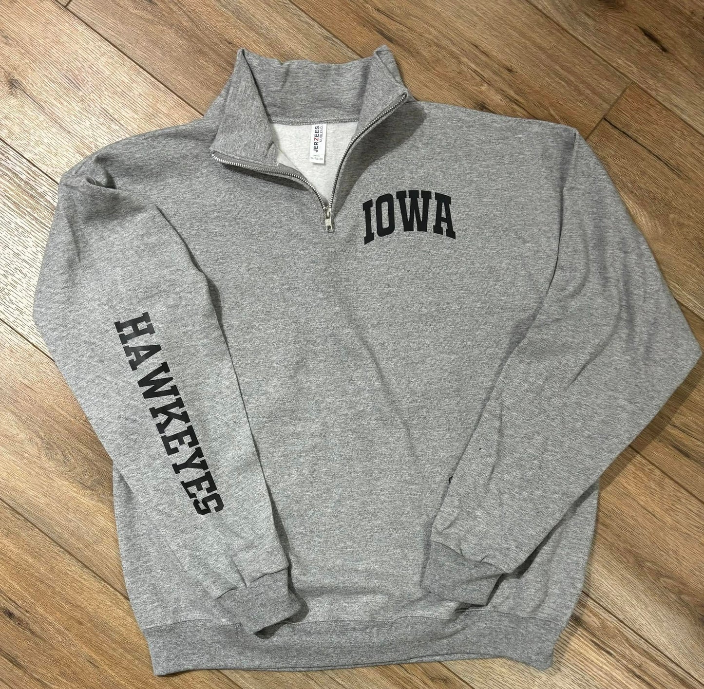 Iowa 1/4 Zip Crewneck