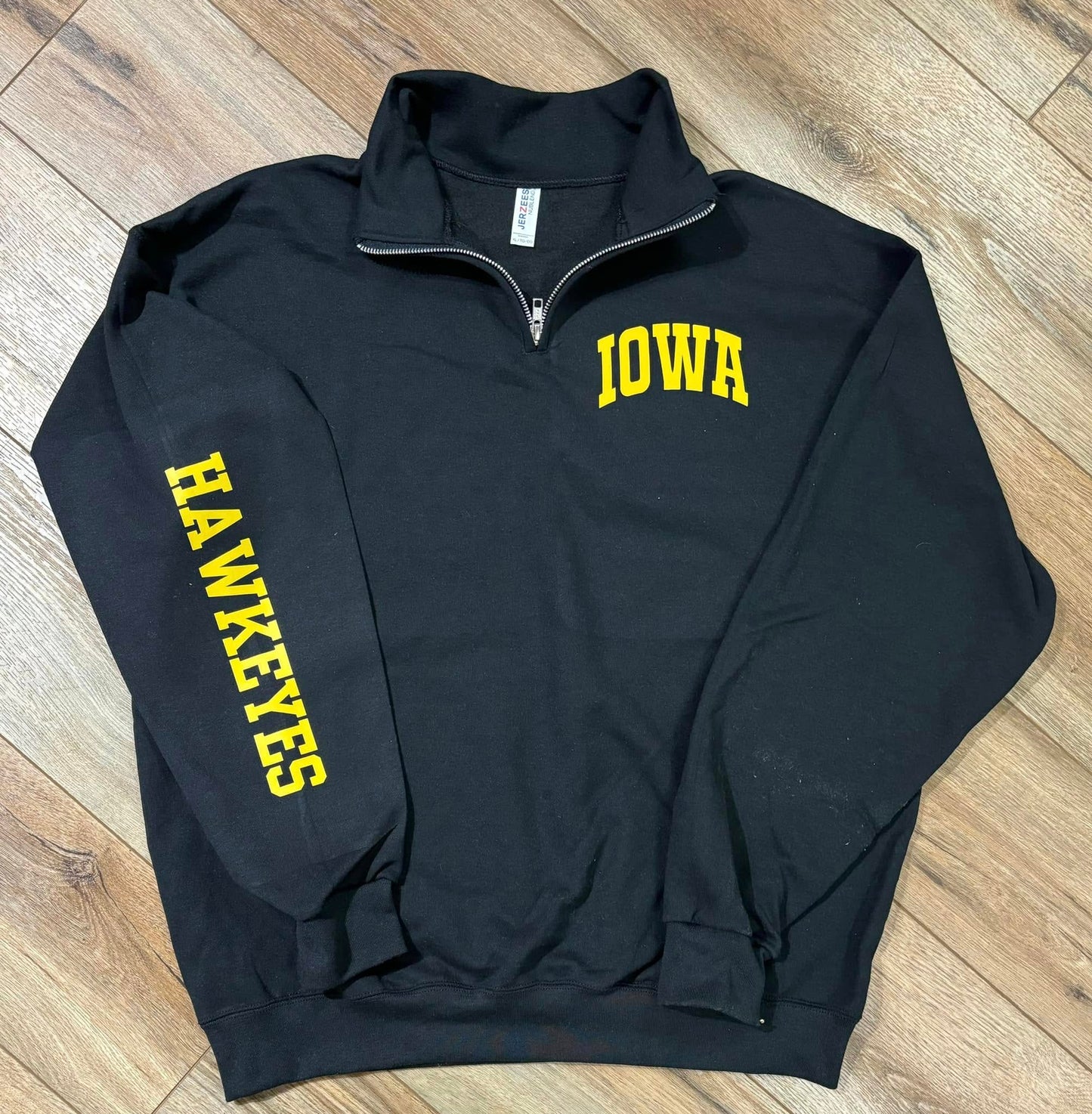 Iowa 1/4 Zip Crewneck