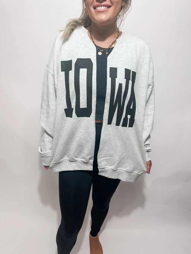 Iowa Split Sweatshirt