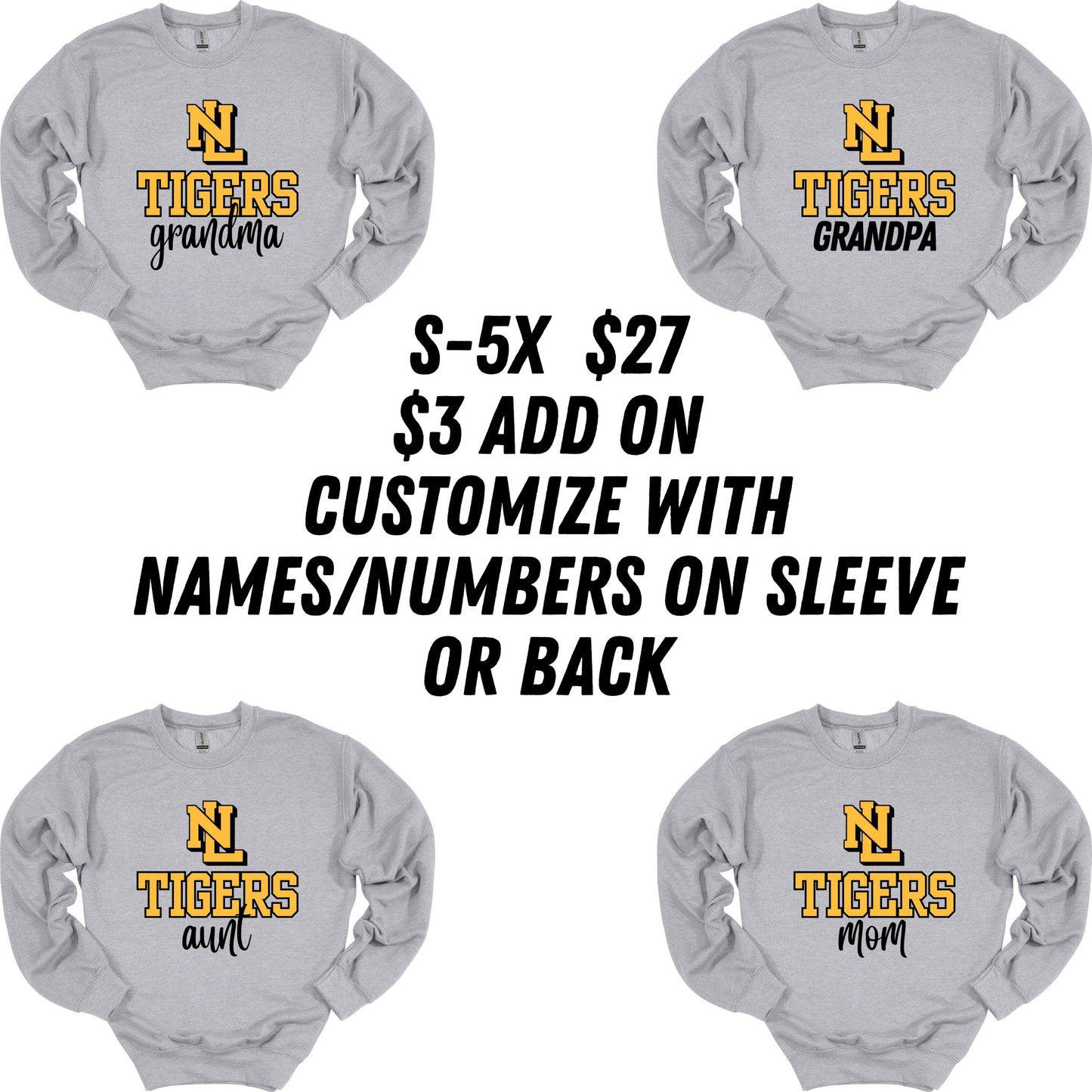 NL Tigers Personalized