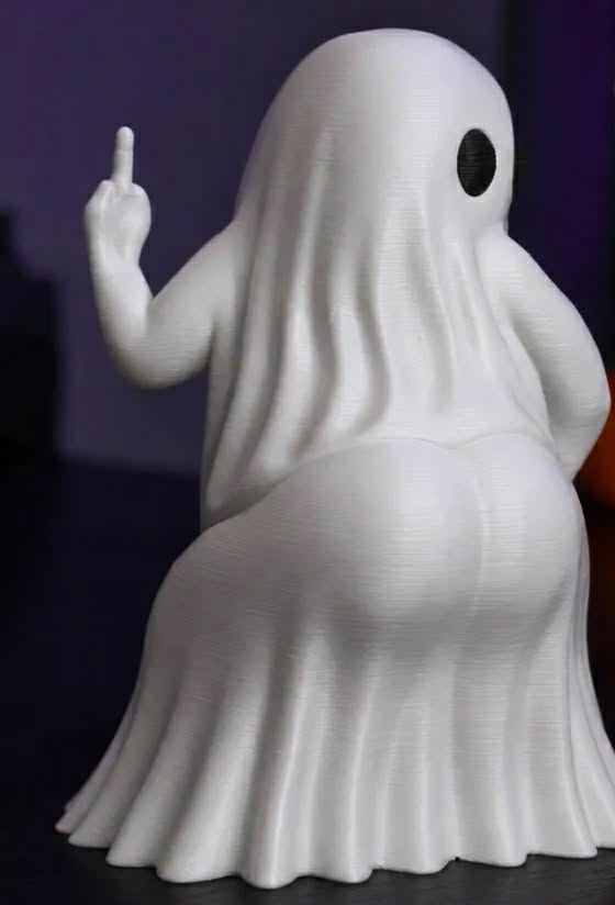 Cheeky 3D Ghost Decor