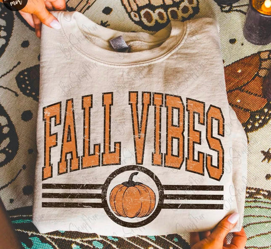 Fall Vibes Pumpkin Graphic