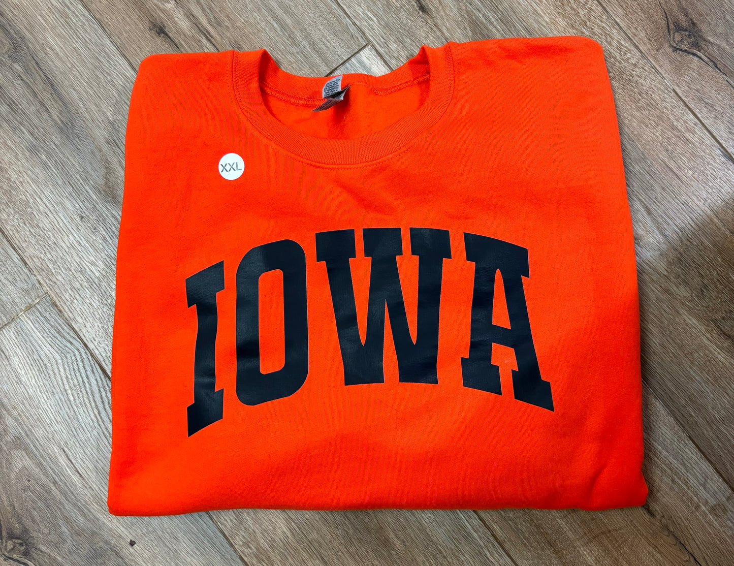 Iowa Orange Crewneck