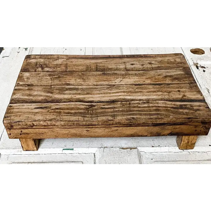 Rectangular Wood Stool