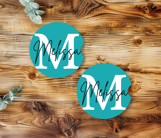 Name Car Coasters