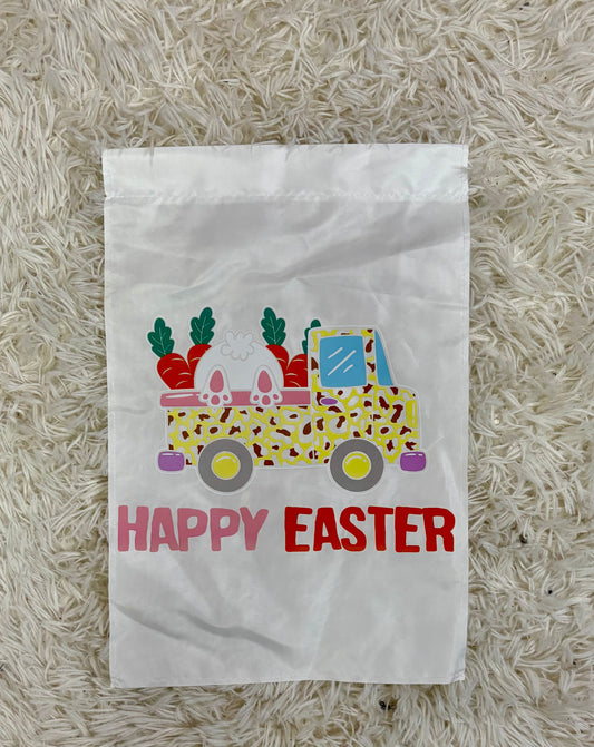 Happy Easter Bunny Garden Flag