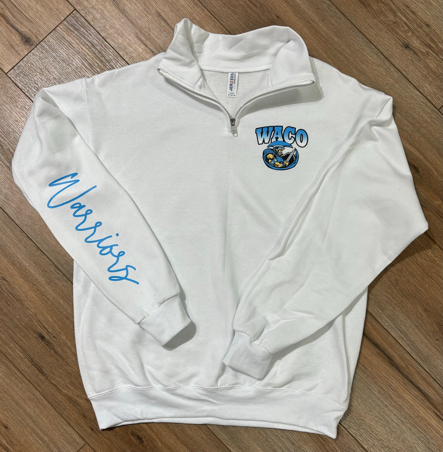 School Mascot 1/4 Zip Crewneck