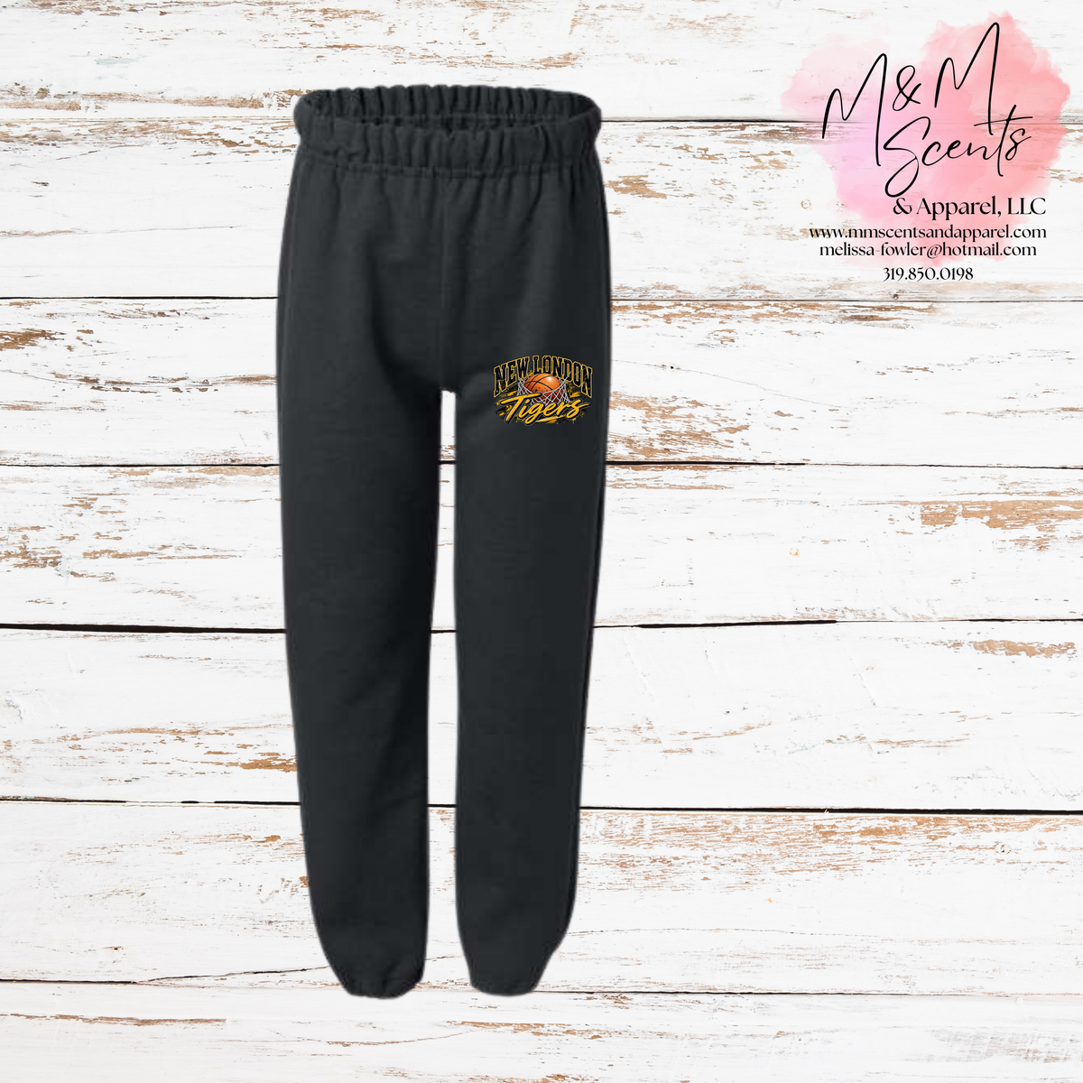 New London Tigers Basketball Sweatpants