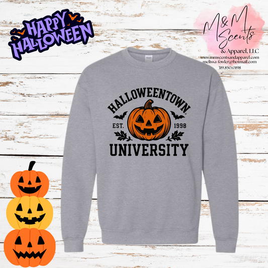 Halloweentown University Sweatshirt | Halloween Graphic Crewneck
