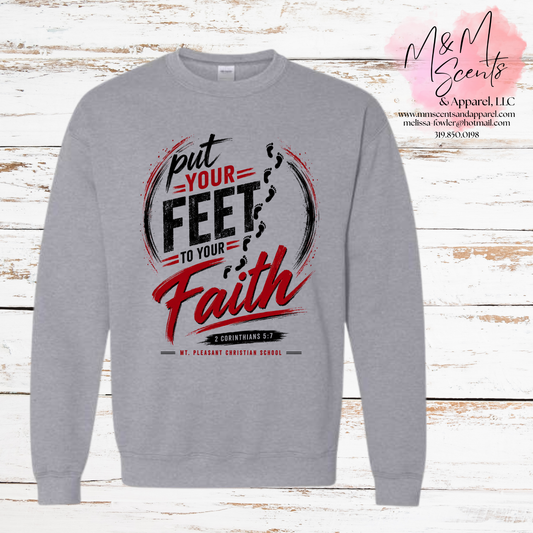 Put Your Feet to Your Faith – Mt. Pleasant Christian School