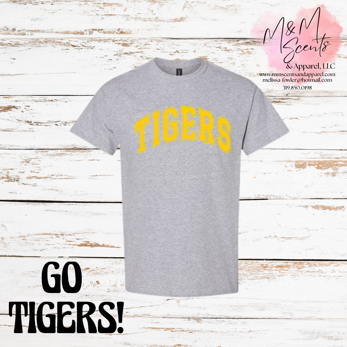 New London Tigers Varsity Graphic Tee | Classic School Spirit Shirt
