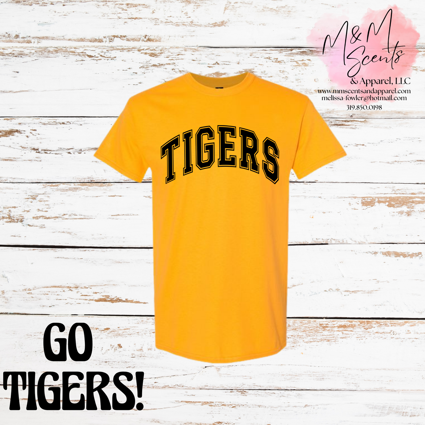 New London Tigers Varsity Graphic Tee | Classic School Spirit Shirt
