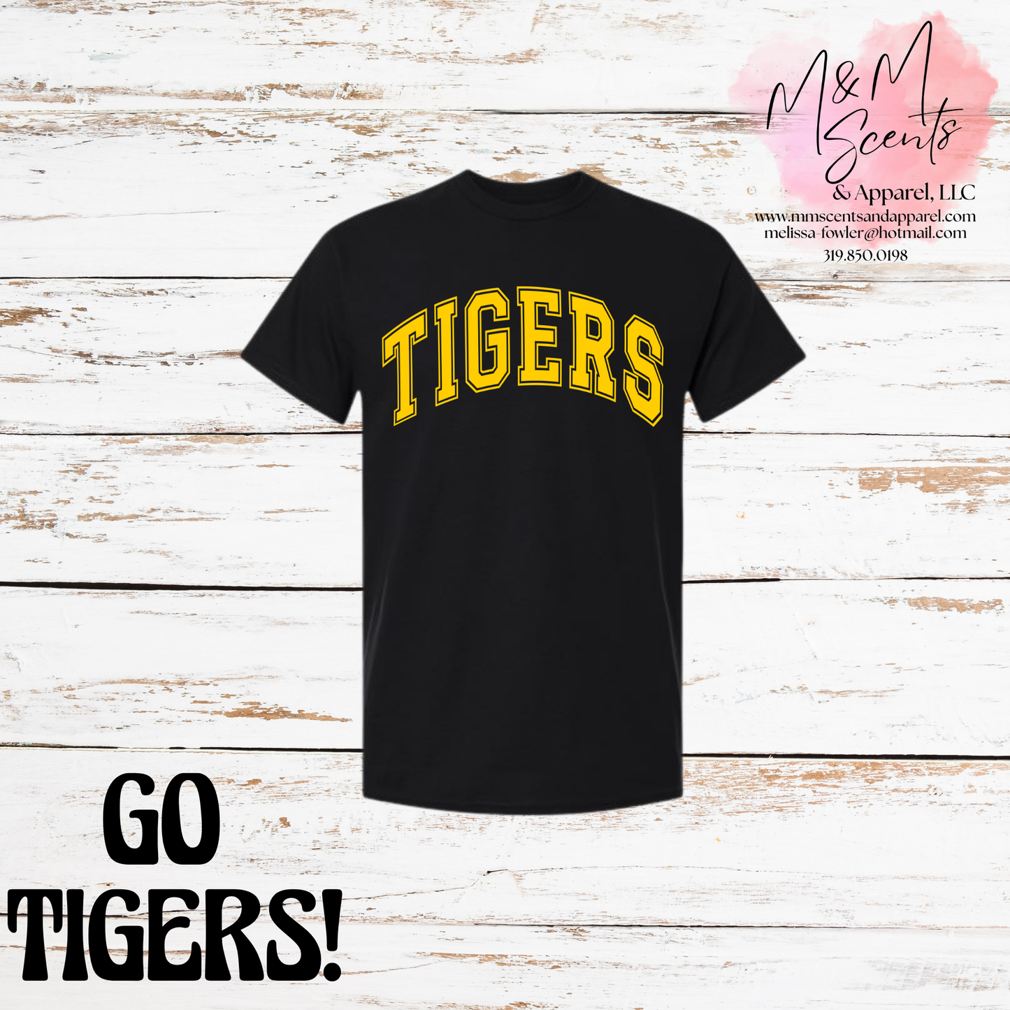 New London Tigers Varsity Graphic Tee | Classic School Spirit Shirt