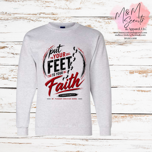 Put Your Feet to Your Faith – Mt. Pleasant Christian School
