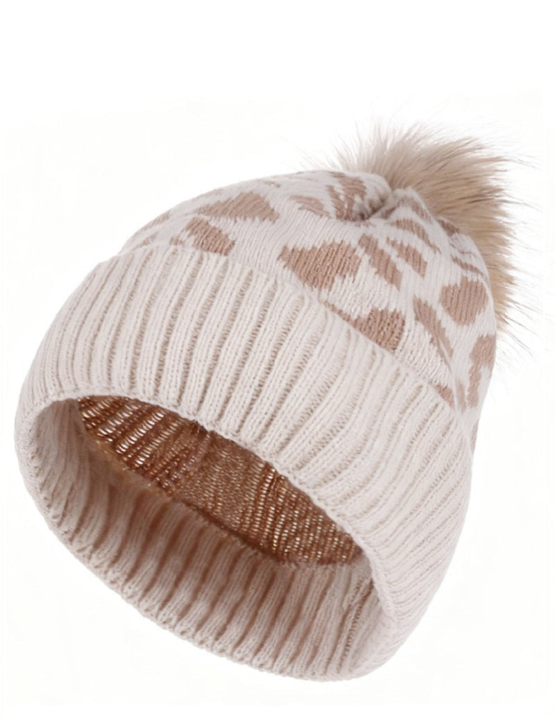 Knit Pom Pom Beanie