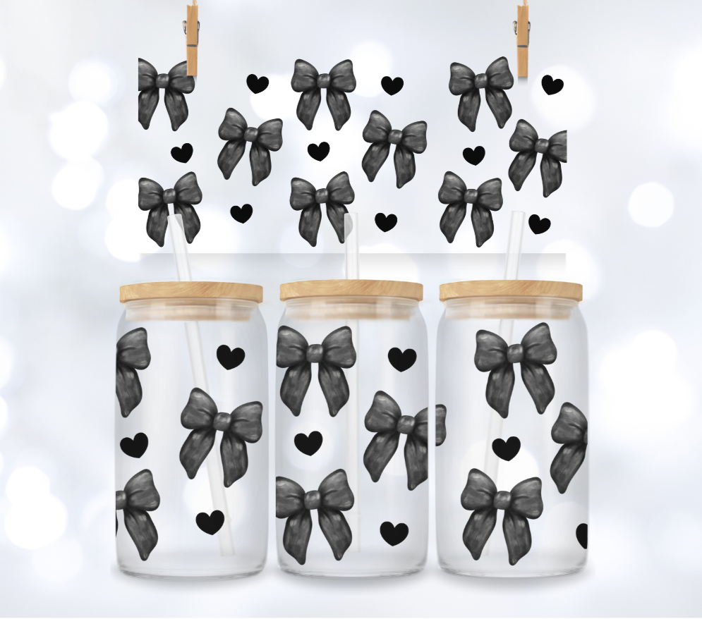 Black Bows and Hearts