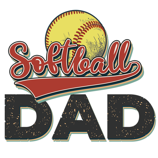 Softball Dad Shirt | Vintage Softball Graphic Tee | Game Day Dad Shirt | Sports Dad Tee